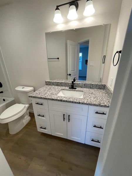 Furnished interior view inside a new home in , Houston (Image 9).