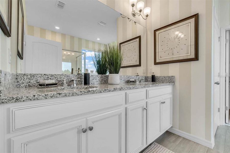 Furnished interior view inside a new home in Harmony West, St. Cloud (Image 10). Furnished interior view inside a new home in Harmony West, St. Cloud (Image 10).