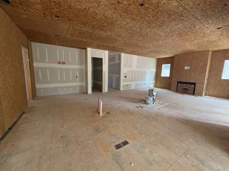 In-progress construction of a new home in Lowery Estates, Wake Forest, NC (Image 4).