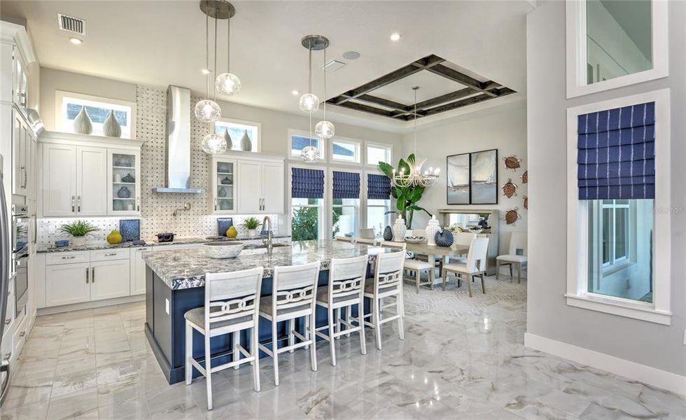 Furnished interior view inside a new home in Laureate Park, Orlando (Image 9).