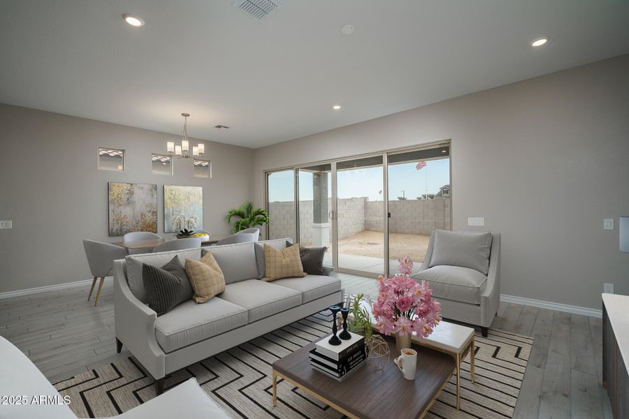 5VS) GREAT ROOM TO DINING 5VS) GREAT ROOM TO DINING