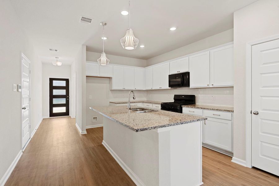 Furnished interior view inside a new home in Jones Creek Reserve, Richmond (Image 7).