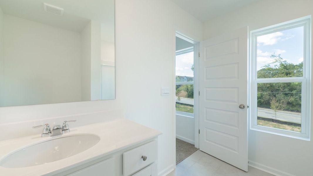 Furnished interior view inside a new home in Benteen Reserve, Atlanta (Image 10).