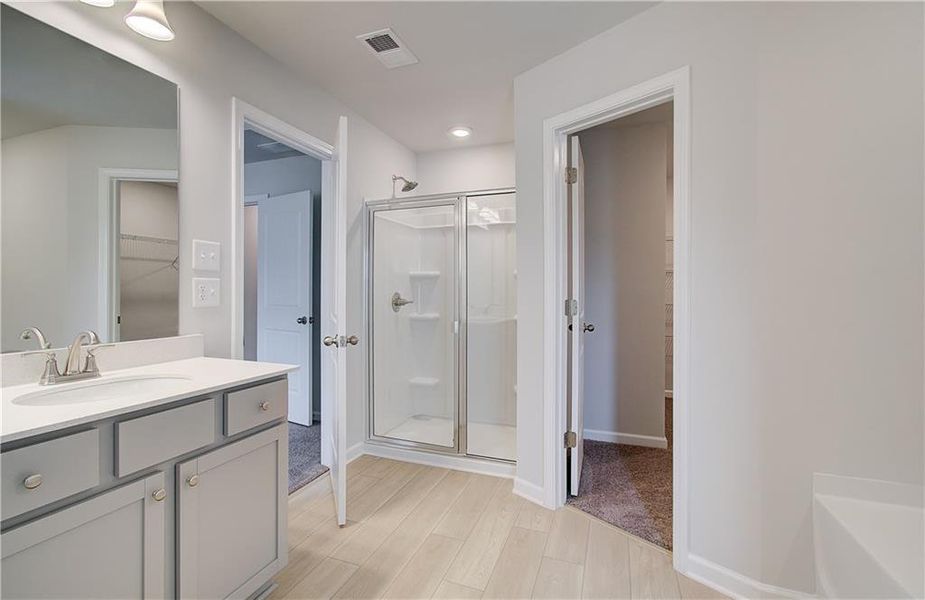 Furnished interior view inside a new home in Bowers Farm, McDonough (Image 5).