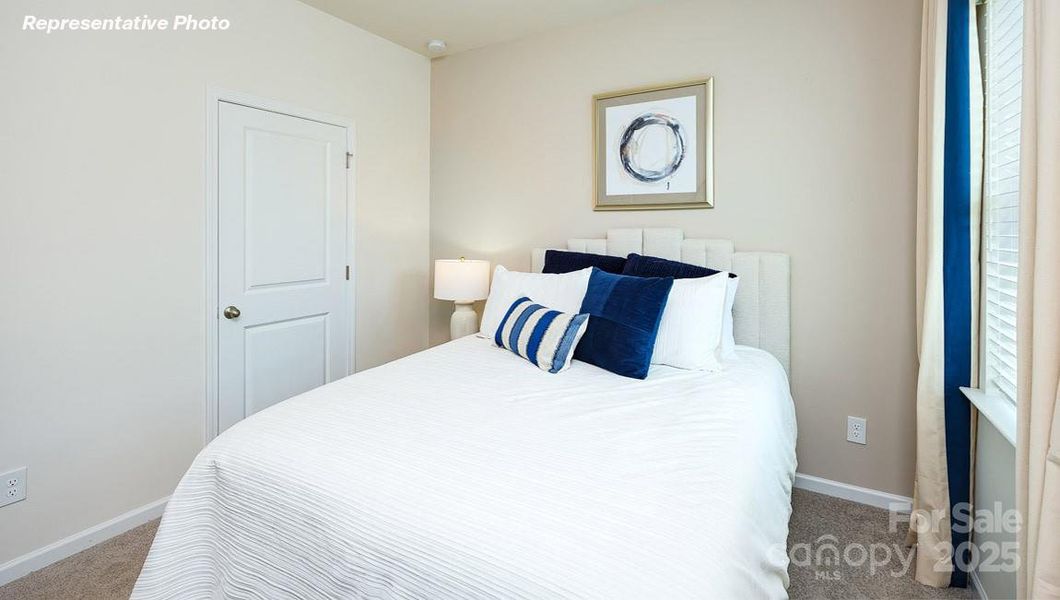 Furnished interior view inside a new home in Secrest Commons, Monroe (Image 2).