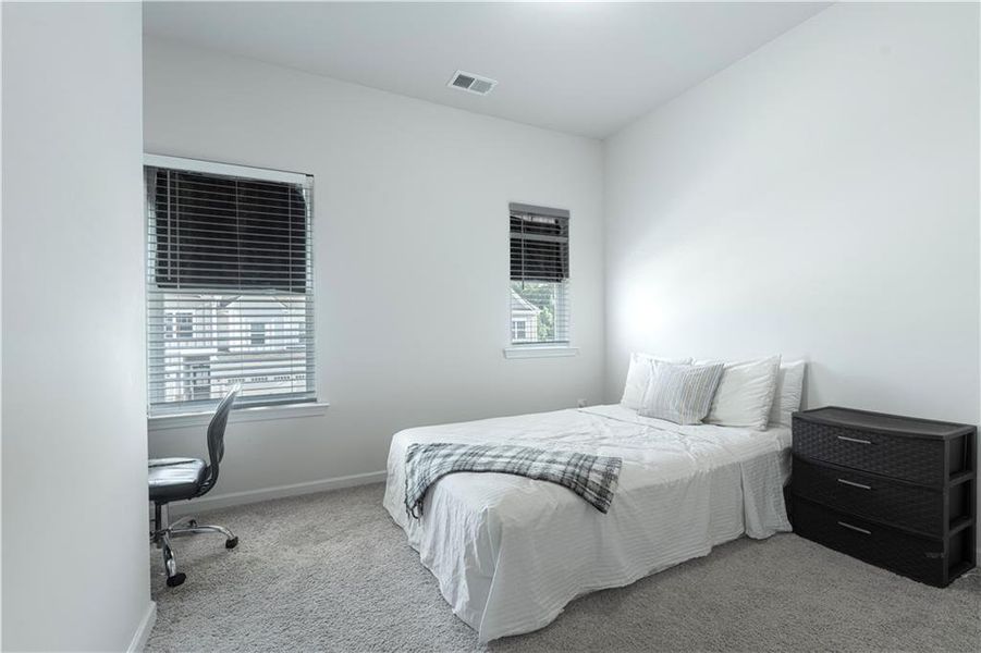 Furnished interior view inside a new home in Ellison Square, Sugar Hill (Image 17).