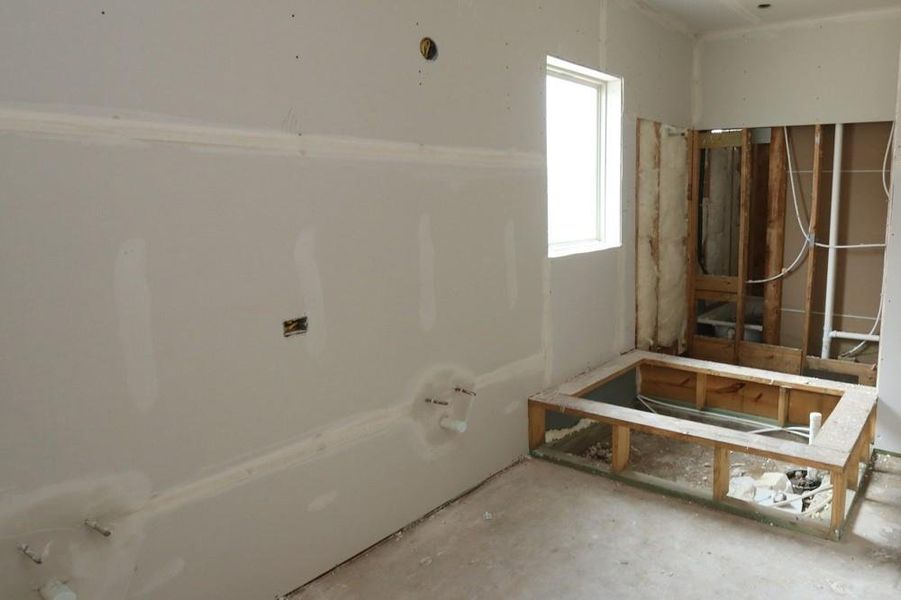 Furnished interior view inside a new home in Meridiana 55' Homesites, Manvel (Image 2).