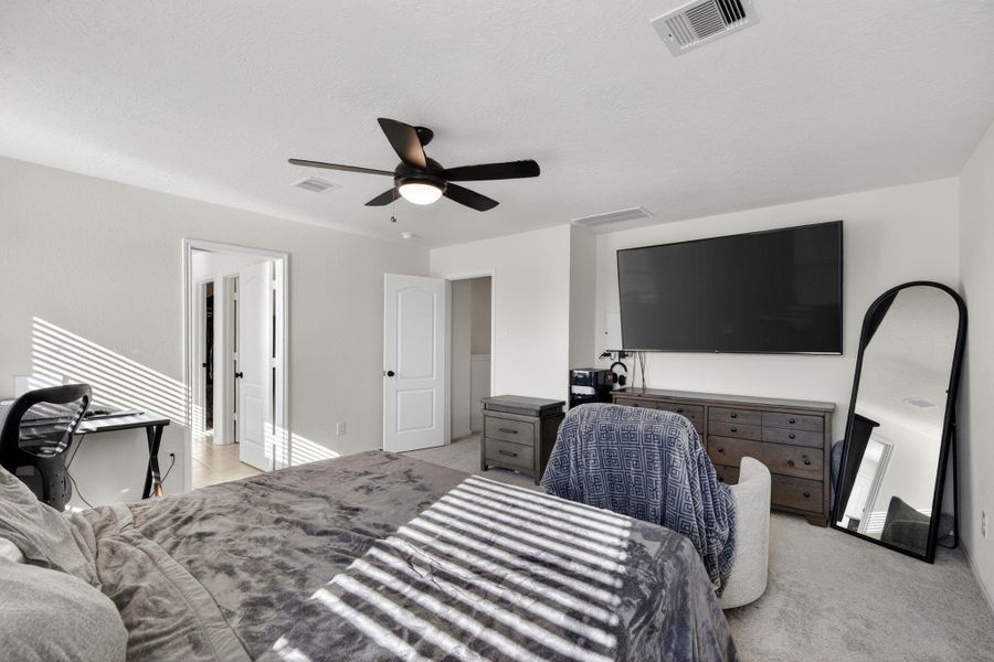 Furnished interior view inside a new home in , Katy (Image 12). Furnished interior view inside a new home in , Katy (Image 12).