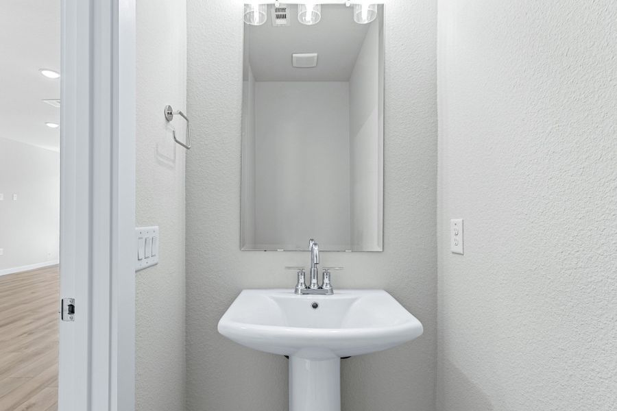 Close-up of interior finishes inside a home in Willow Grove Townhomes, Melissa (Image 20).