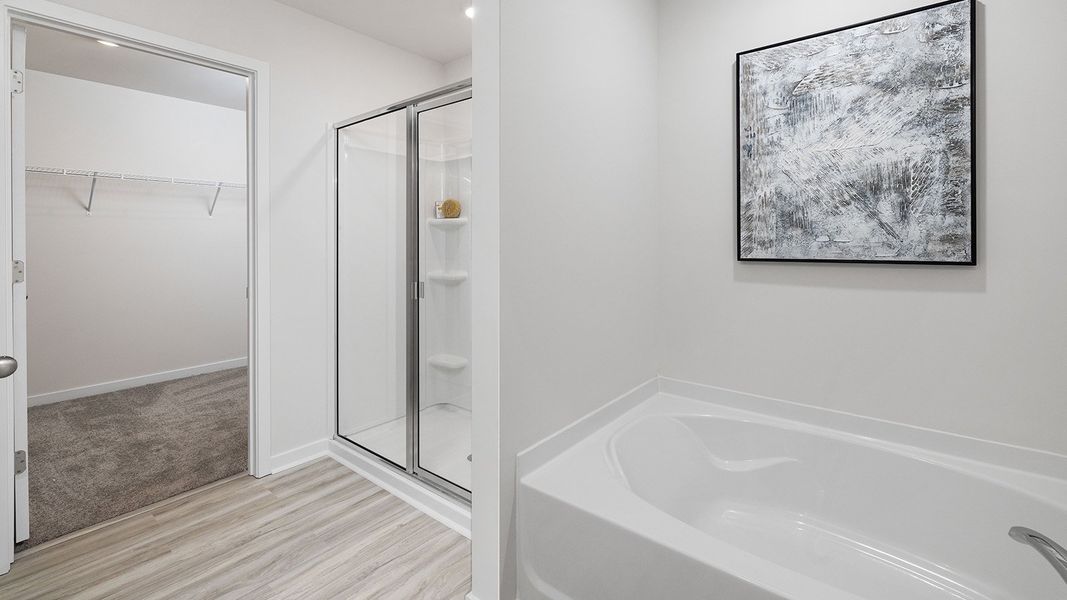 Furnished interior view inside a new home in Rydele Heights, Asheville (Image 25).