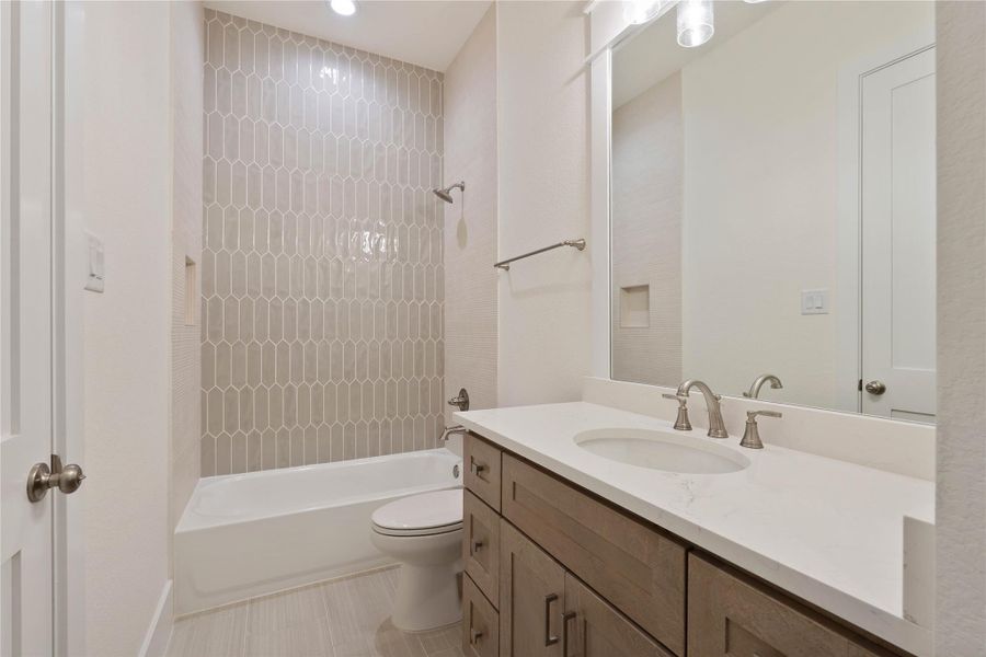 Furnished interior view inside a new home in Chapel Bend, Montgomery (Image 14).