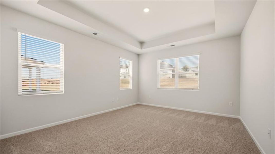 Spacious, unfurnished interior of a new home in Kingston Ranch at Lake Oconee, Buckhead (Image 29).