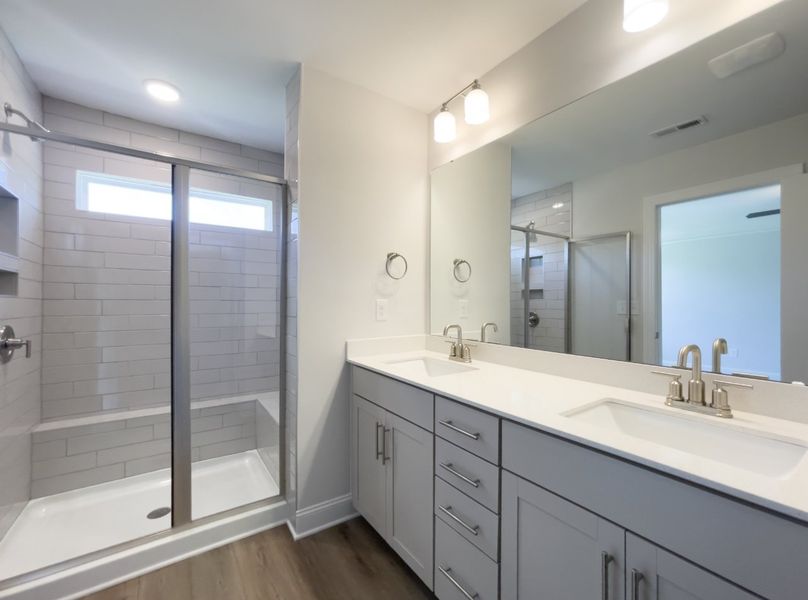 Furnished interior view inside a new home in Fairview Village Townhomes, Simpsonville (Image 10).