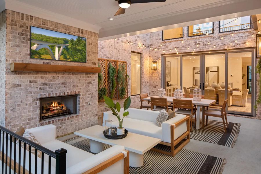 The Marabelle Outdoor Living Area The Marabelle Outdoor Living Area