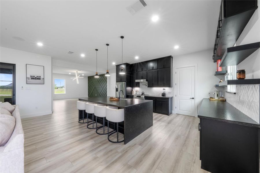 Furnished interior view inside a new home in , Sealy (Image 8).