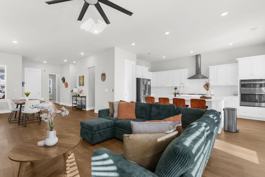 Furnished interior view inside a new home in Carnes Crossroads, Summerville (Image 26).