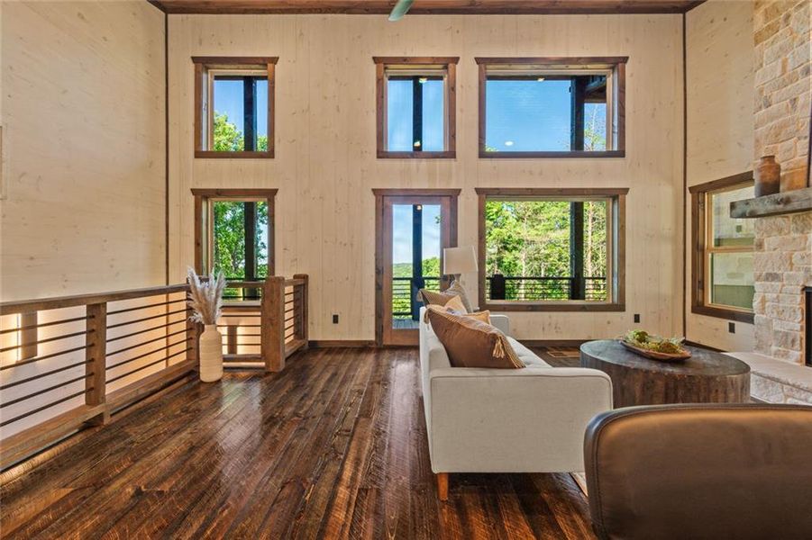 Exterior details and patio area of a home in , Talking Rock (Image 31).