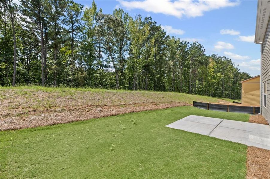 Exterior details and patio area of a home in Sage Woods, Dallas (Image 20).