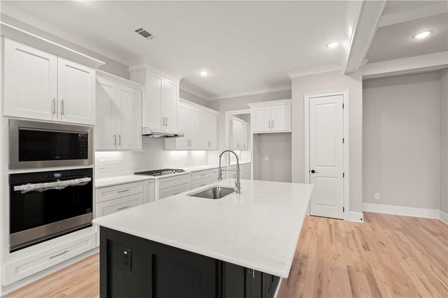 Furnished interior view inside a new home in , Canton (Image 5).