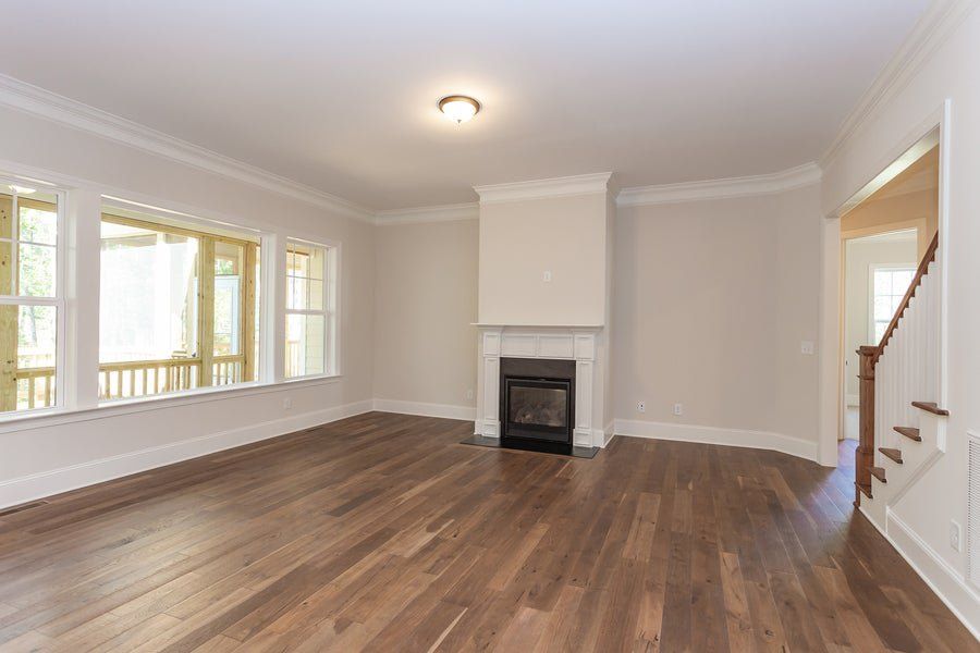 Representative unfurnished interior of a home built from the Charleston by Caruso Homes in Sauls Landing, Zebulon (Image 21).