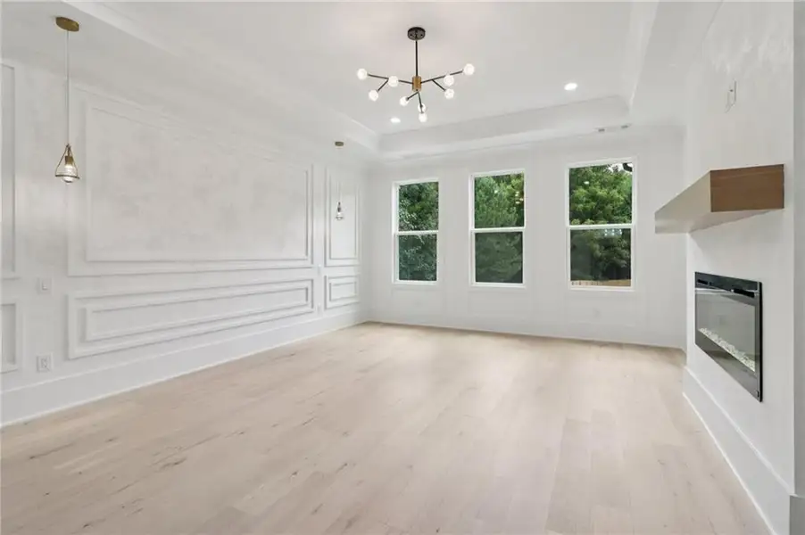 Spacious, unfurnished interior of a new home in , Dacula (Image 37).