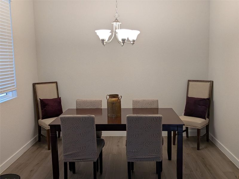 Furnished interior view inside a new home in McClendon Park Village, Houston (Image 15).