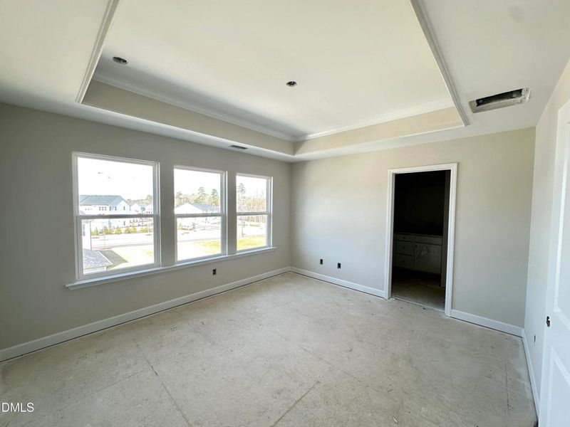 In-progress construction of a new home in Forestville Yard Townhomes, Knightdale, NC (Image 16).