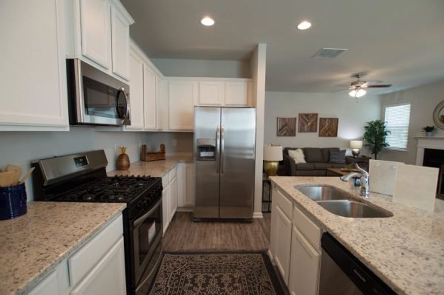 Representative furnished interior of a home built from the Glade by Piedmont Residential in Meadowyn, Cartersville (Image 8).