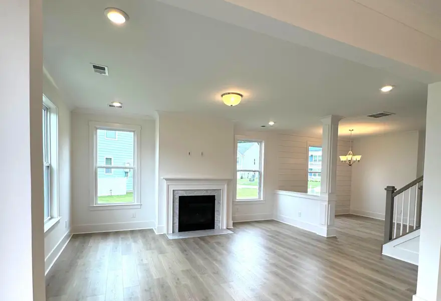 Spacious, unfurnished interior of a new home in , Ravenel (Image 7). Spacious, unfurnished interior of a new home in , Ravenel (Image 7).