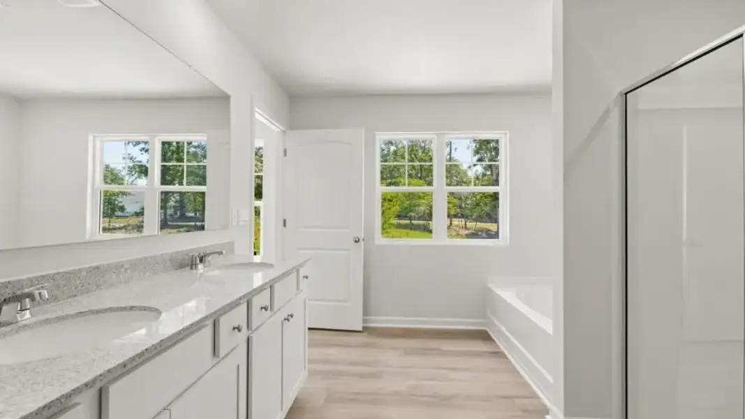 Furnished interior view inside a new home in Hughes Court, Dawsonville (Image 9).