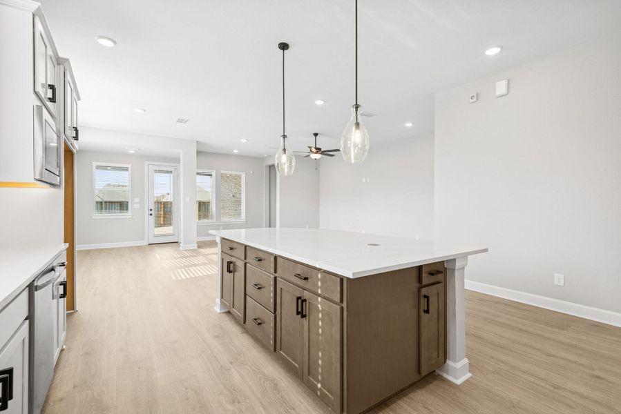 Furnished interior view inside a new home in Riceland 50’ Front Load Homesites, Mont Belvieu (Image 3).