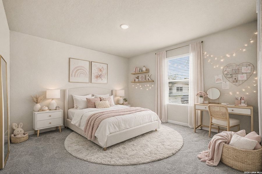 Furnished interior view inside a new home in , San Antonio (Image 9).