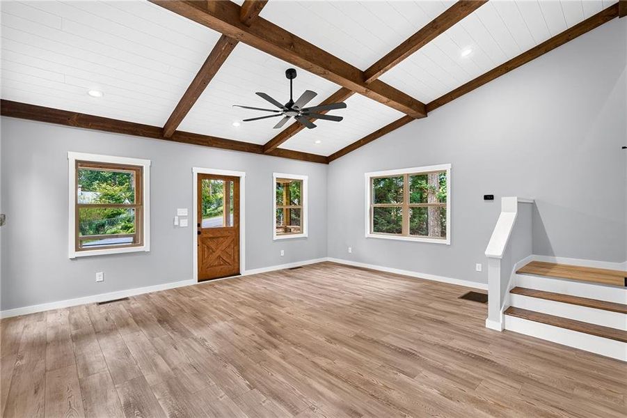 Spacious, unfurnished interior of a new home in , Morganton (Image 19). Spacious, unfurnished interior of a new home in , Morganton (Image 19).