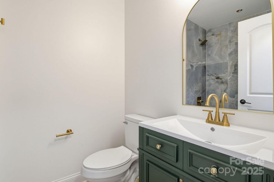 Furnished interior view inside a new home in , Charlotte (Image 10).