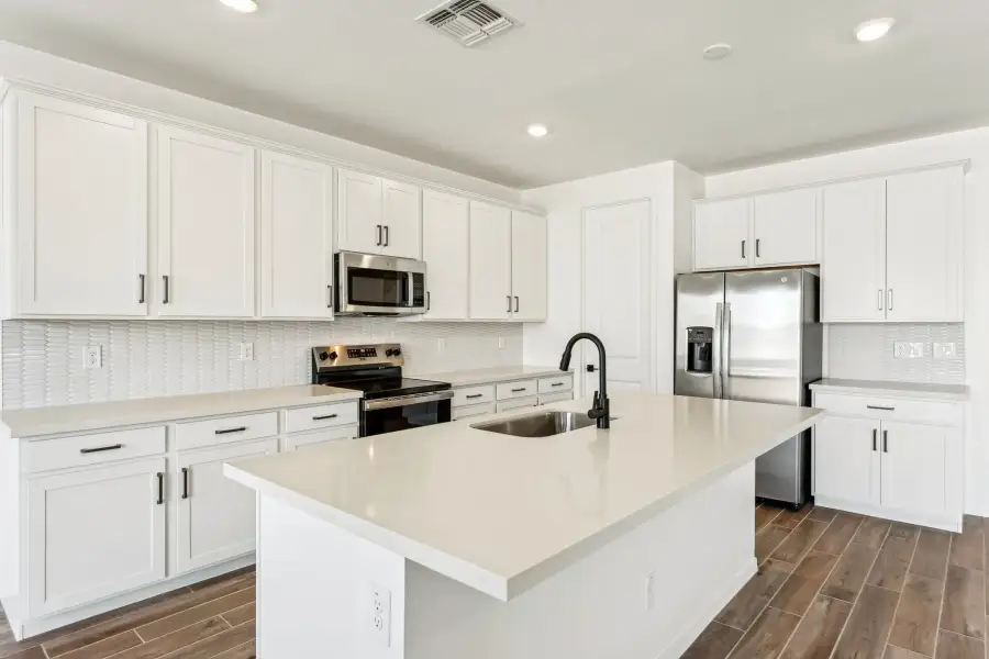 Kitchen. Finishes vary by community