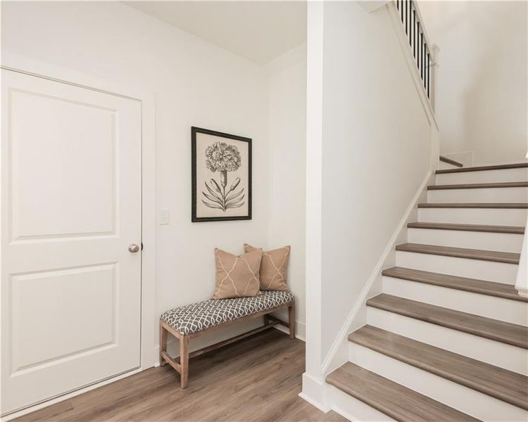 Furnished interior view inside a new home in Tribute, Hoschton (Image 9).