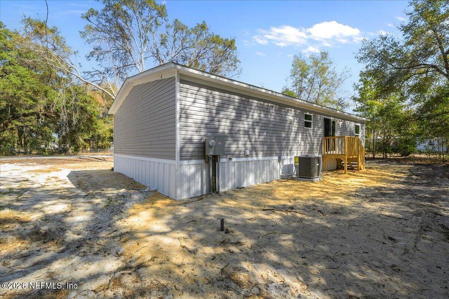 Exterior details and patio area of a home in , Interlachen (Image 15). Exterior details and patio area of a home in , Interlachen (Image 15).