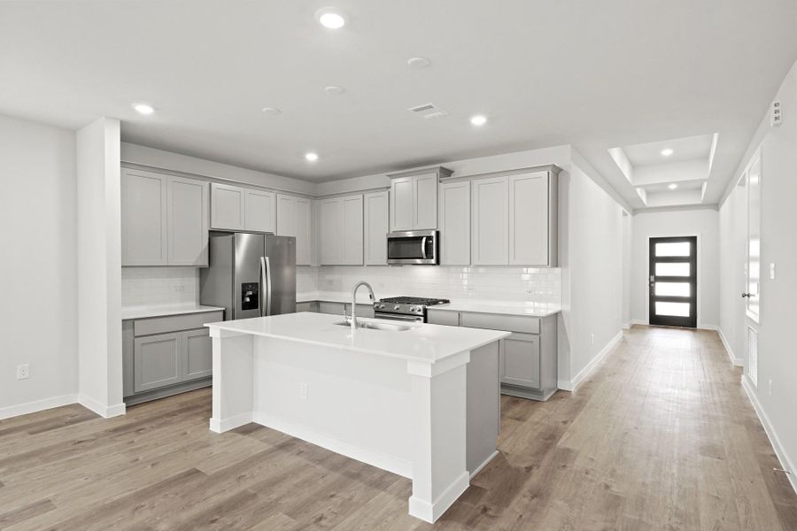 Furnished interior view inside a new home in Sunterra, Katy (Image 9). Furnished interior view inside a new home in Sunterra, Katy (Image 9).