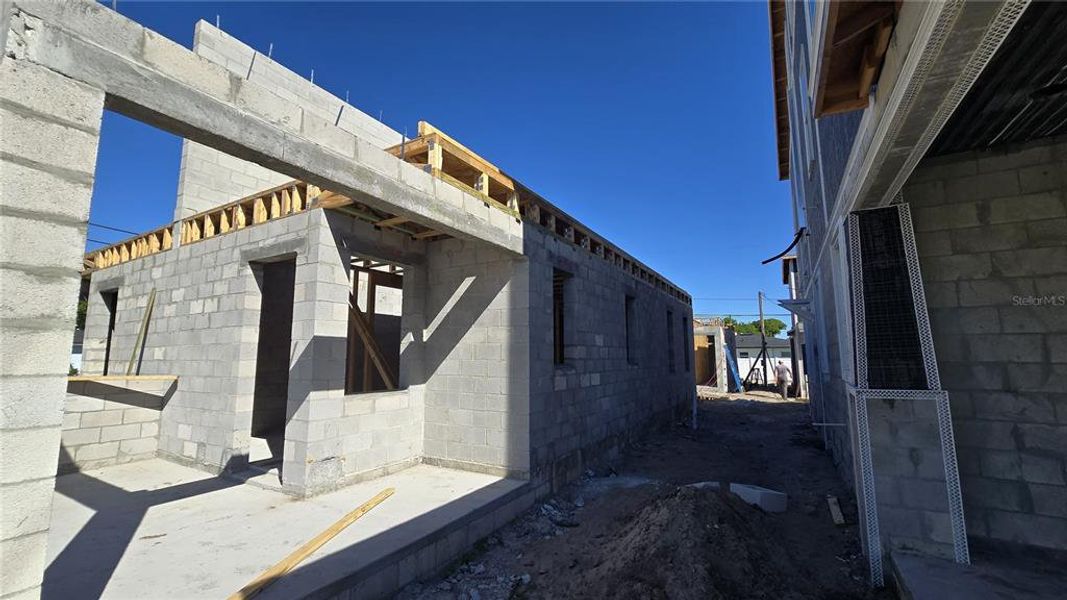 In-progress construction of a new home in , St. Petersburg, FL (Image 14).
