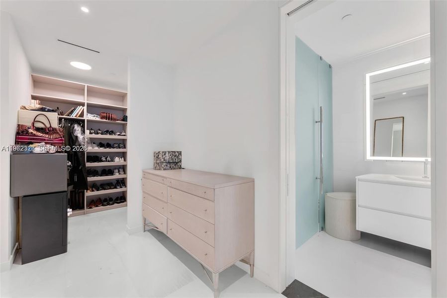 Furnished interior view inside a new home in , Miami (Image 17).