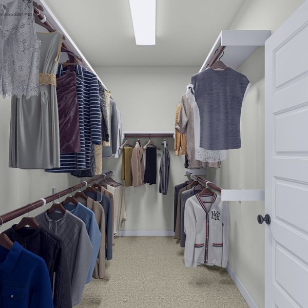 Representative furnished interior of a home built from the Mariposa by Tri Pointe Homes in Terrace Collection At Turner's Crossing, Buda (Image 15).