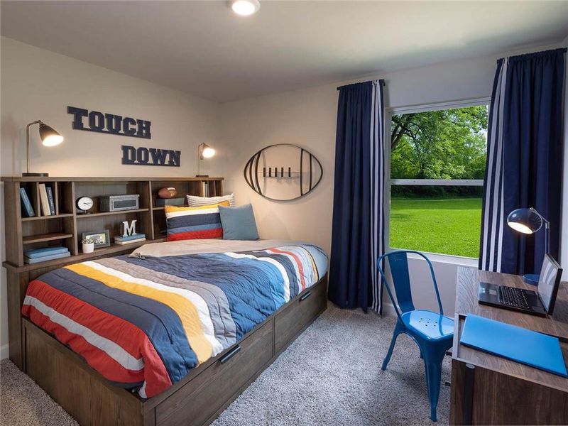 Furnished interior view inside a new home in Ivey Township, Dallas (Image 10).