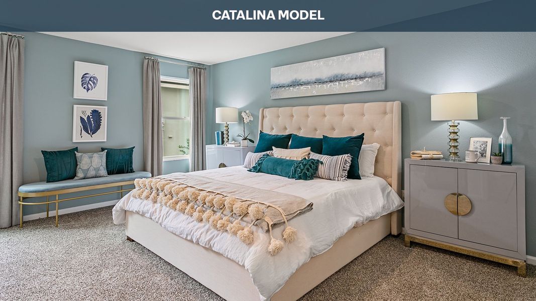 Representative furnished interior of a home built from the Catalina by D.R. Horton in Copes Landing, Jacksonville (Image 13). Representative furnished interior of a home built from the Catalina by D.R. Horton in Copes Landing, Jacksonville (Image 13).