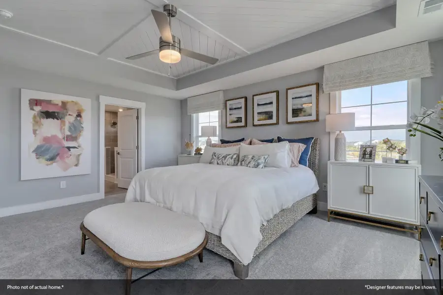 Furnished interior view inside a new home in Meadows at Four Mile, Conway (Image 15).