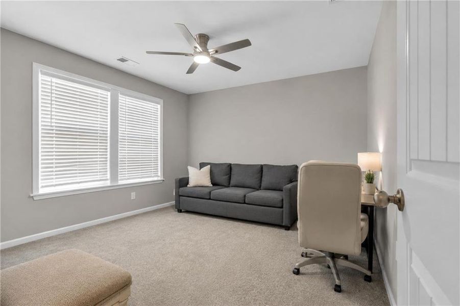 Furnished interior view inside a new home in Twin Lakes, Hoschton (Image 32).