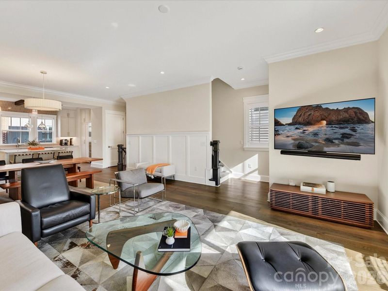 Furnished interior view inside a new home in , Charlotte (Image 10).