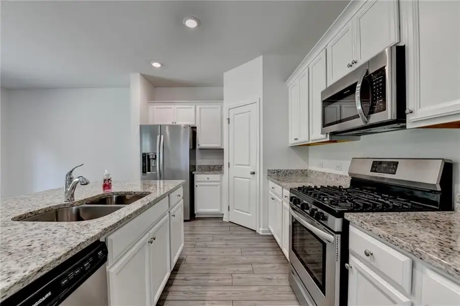 Furnished interior view inside a new home in , Braselton (Image 3).