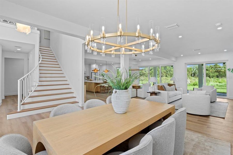 Furnished interior view inside a new home in , Lutz (Image 35).