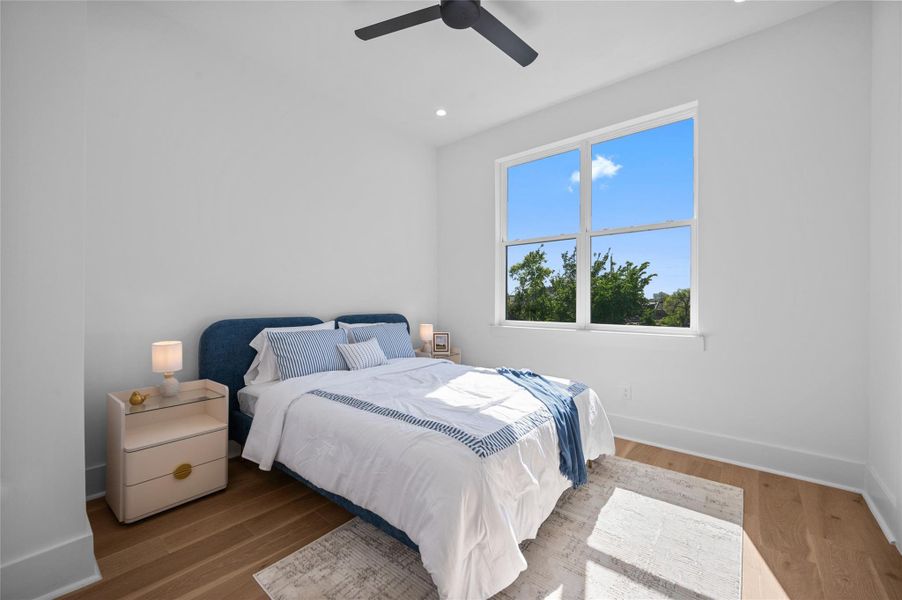 View of 2nd bedroom on same floor as Primary Suite