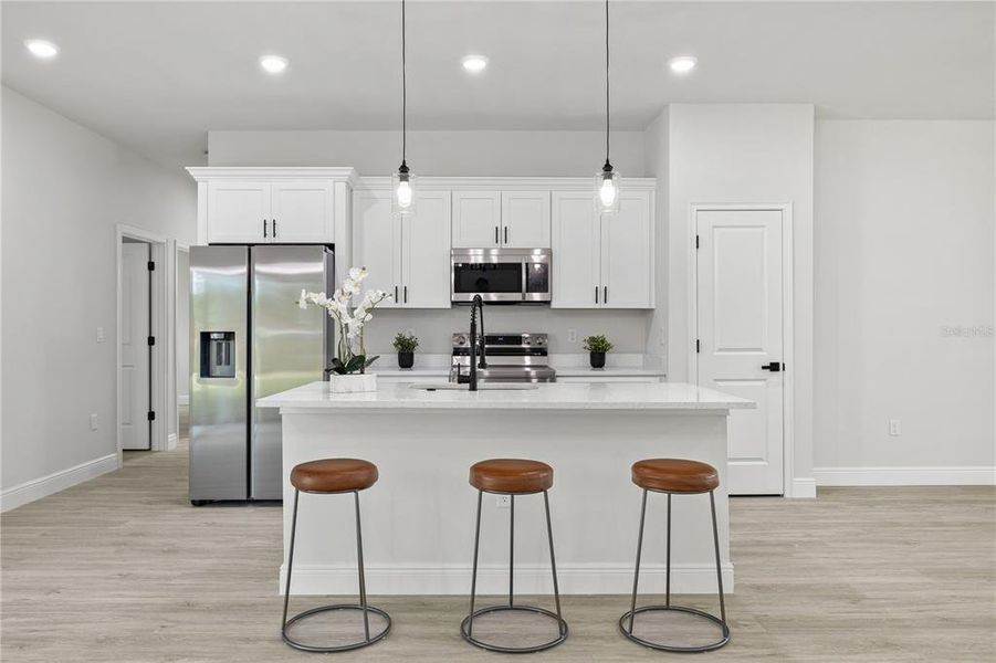 Furnished interior view inside a new home in , Citrus Springs (Image 11). Furnished interior view inside a new home in , Citrus Springs (Image 11).